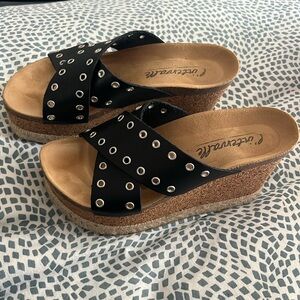 L’intervalle Gilda wedge sandals size 37